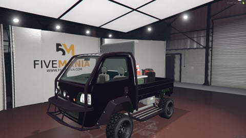 FIVEM Cdy2d | Utility Off-Road Pickup [Unbadged] Add-On | Tool Rack | Off-Road Tires | Custom Bumper | Working Lights | Add-On | Optimized | Fivem Ready | High Quality, image 3