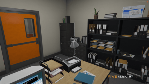 FIVEM Wigwam Restaurant | Classic Diner MLO | Interior & Exterior | Full Kitchen | Office Space | Add-On | Optimized | Fivem Ready | High Quality — image 12