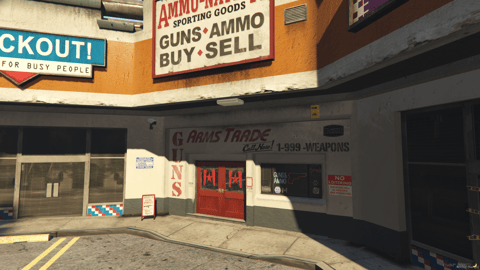 FIVEM Ammunation Reworked V2 | Custom Gun Store MLO | Interior & Exterior | Weapon Displays | Custom Props | Add-On | Optimized | Fivem Ready | High Quality — image 12