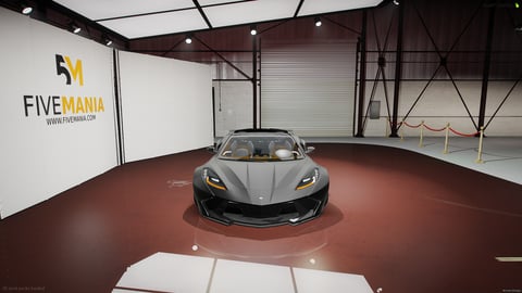 FIVEM Coquette4c | Realistic Sports Car Add-On | Interior & Exterior | Working Lights | Custom Wheels | Optimized | Fivem Ready | High Quality — image 4