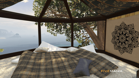 FIVEM Tree House | Unique Residential MLO | Interior & Exterior | Custom Props | Scenic Views | Add-On | Optimized | Fivem Ready | High Quality — image 6