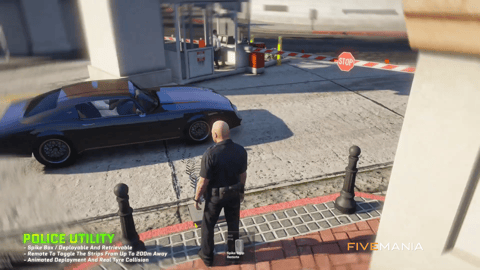 FIVEM Police Utilities Script | Comprehensive Law Enforcement Toolkit | Spike Strips | Flashbangs | Smoke Grenades | Vehicle GPS | Add-On | Optimized | Fivem Ready | High Quality, image 6