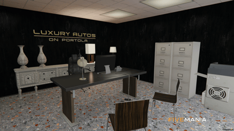 FIVEM Luxury Dealership V2 | Premium Car Showroom MLO | Interior & Exterior | Multiple Offices | Custom Props | Add-On | Optimized | Fivem Ready | High Quality — image 8