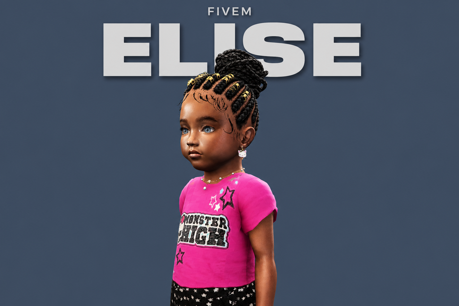 Elise | Female Ped | Multiple Outfits | Optimized & Fivem Ready [Add-On]