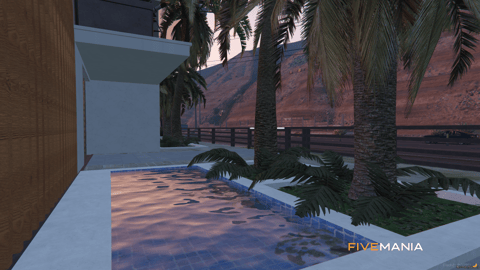FIVEM Paradise Mansion | Luxury Modern Estate MLO | Interior & Exterior | Pool & Terrace | Add-On | Optimized | Fivem Ready | High Quality — image 15