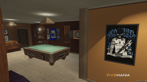 FIVEM Rips Hood | Gang Hideout MLO | Interior & Exterior | Music Studio | Gym | Add-On | Optimized | Fivem Ready | High Quality — image 18