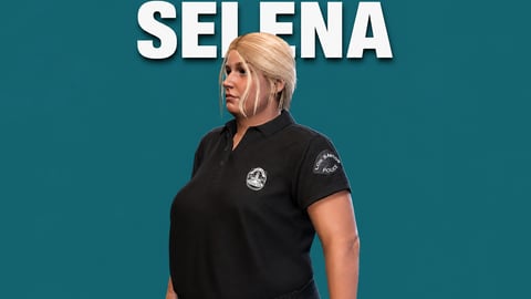 Selena | Female Ped | Multiple Outfits | Optimized & Fivem Ready [Add-On] cover