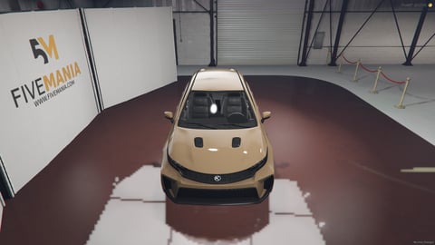 FIVEM Futors1 | Compact Sports Hatchback Add-On | Interior & Exterior | Working Lights | Custom Wheels | Optimized | Fivem Ready | High Quality, image 5