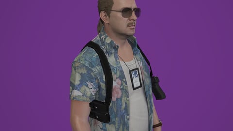 Locke | Male Ped | Multiple Outfits | Optimized & Fivem Ready [Add-On] — image 3