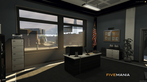 FIVEM Mission Row Pd | Detailed Police Station MLO | Interior & Exterior | Custom Props | Lore Friendly | Add-On | Optimized | Fivem Ready | High Quality — image 30