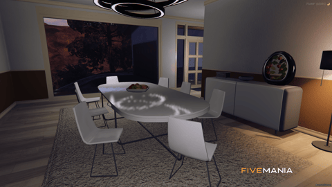 FIVEM Mountain House 2 | Luxury Mountain Home MLO | Interior & Exterior | Pool & Deck | Garage | Add-On | Optimized | Fivem Ready | High Quality — image 9