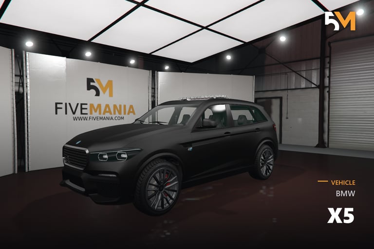 FIVEM BMW X5, High Quality Textures
