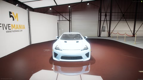 FIVEM Lexus LFA | Realistic Sports Car [Unbadged] Add-On | Optimized | Fivem Ready | High Quality — image 4