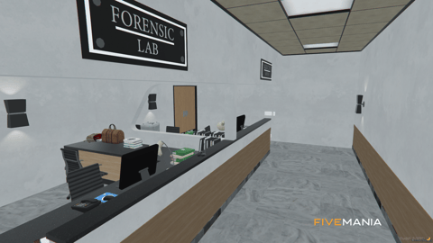 FIVEM Eclipse Police Department | Modern Police Station MLO | Interior & Exterior | Offices | Jail Cells | Briefing Room | Add-On | Optimized | Fivem Ready | High Quality — image 21