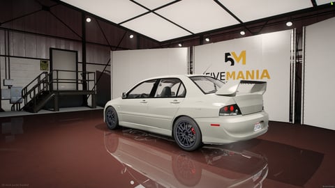 FIVEM Mitsubishi Lancer Evo IX | Realistic Sports Car [Unbadged] Add-On | Interior & Exterior | Custom Wheels | Working Lights | Optimized | Fivem Ready | High Quality — image 8