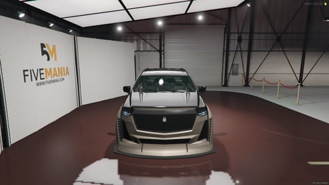 FIVEM Cavxl1b | Custom Tuned SUV [Unbadged] Add-On | Widebody Kit | Custom Rims | Lowered Suspension | Optimized | Fivem Ready | High Quality, image 4