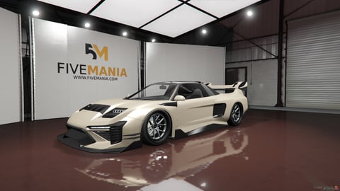 FIVEM Acura NSX (2nd Gen) | Realistic Widebody Sports Car [Unbadged] Add-On | Custom Body Kit | Performance Tuning | Working Lights | Optimized | Fivem Ready | High Quality cover