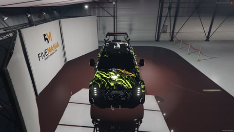 FIVEM Xgv Tds 6x6 | Custom 6x6 Off-Road Truck [Unbadged] Add-On | Custom Livery | Working Lights | Tuning Parts | Add-On | Optimized | Fivem Ready | High Quality — image 5