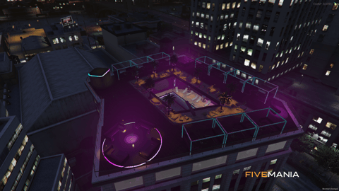 FIVEM Tropical Heights Nightclub | Vibrant Nightclub MLO | Interior & Exterior | Rooftop Pool | Custom Lighting | Add-On | Optimized | Fivem Ready | High Quality — image 25