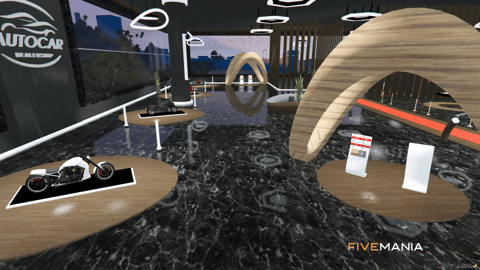 FIVEM Ocean Dealership | Luxury Car Dealership MLO | Interior & Exterior | Showrooms & Offices | Modern Design | Add-On | Optimized | Fivem Ready | High Quality — image 12