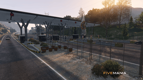 FIVEM Borders | Customs Checkpoint MLO | Interior & Exterior | Custom Props | Add-On | Optimized | Fivem Ready | High Quality — image 5