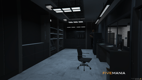 FIVEM Mission Row Police Department V2 | Enhanced Police Station MLO | Interior & Exterior | Modern Design | Detailed Offices | Garage | Add-On | Optimized | Fivem Ready | High Quality — image 26