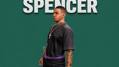Spencer | Male Ped | Multiple Outfits | Optimized & Fivem Ready [Add-On] cover