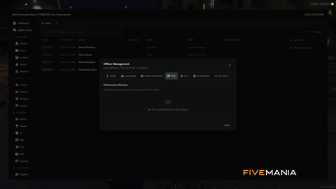 FIVEM Police Records Mdt | Comprehensive Police Records System | Evidence Tracking | Personnel Management | Custom Themes | Integrated Dispatch | Add-On | Optimized | Fivem Ready | High Quality, image 17