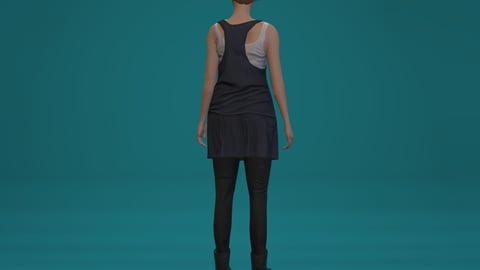 Tessa | Female Ped | Multiple Outfits | Optimized & Fivem Ready [Add-On] — image 8