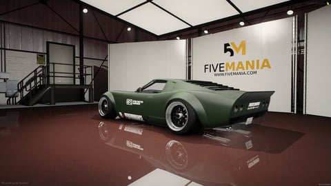 FIVEM Monroec | Realistic Sports Car [Unbadged] Add-On | Interior & Exterior | Optimized | Fivem Ready | High Quality — image 8