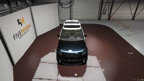 FIVEM Land Rover Range Rover (L460) | Lore Friendly Police SUV | Working Emergency Lights | Detailed Interior | Custom Livery | Optimized | Fivem Ready | High Quality, image 5