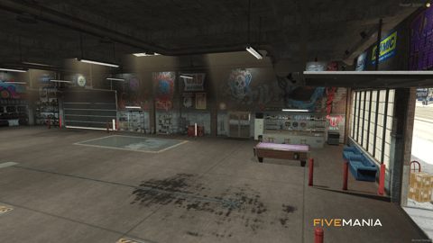 FIVEM Mosley Mechanic Shop | Custom Mechanic Shop MLO | Interior & Exterior | Add-On | Optimized | Fivem Ready | High Quality — image 9
