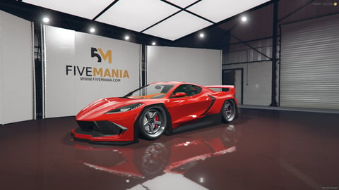 FIVEM Coquette D101 | Realistic Sports Car Add-On | Interior & Exterior | Working Lights | Custom Rims | Optimized | Fivem Ready | High Quality, image 3