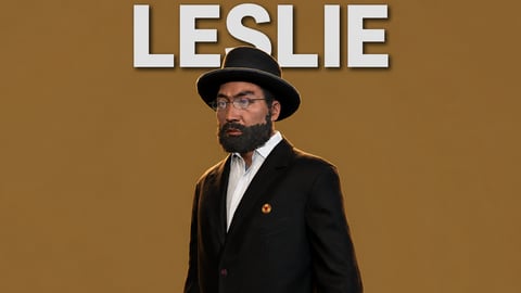 Leslie | Male Ped | Multiple Outfits | Optimized & Fivem Ready [Add-On] cover