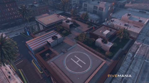 FIVEM Mission Row Pd V4 | Modern Police Station MLO | Interior & Exterior | Multiple Rooms | Control Room | Jail Cells | Add-On | Optimized | Fivem Ready | High Quality — image 23