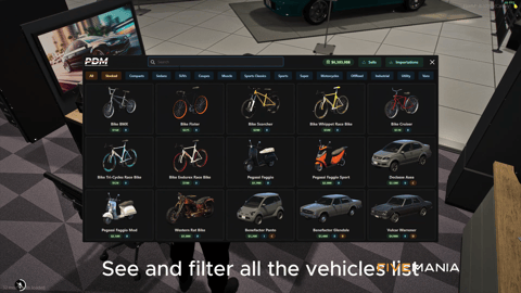 FIVEM Dealership Script | Advanced Vehicle Sales System | Test Drives | Vehicle Catalogue | Stock Management | Add-On | Optimized | Fivem Ready | High Quality, image 8