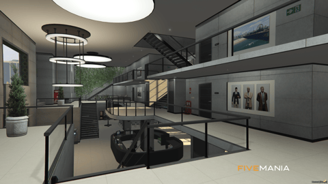 FIVEM Vespucci City Hall | Civic Center MLO | Interior & Exterior | Multiple Offices | Parking Garage | Add-On | Optimized | Fivem Ready | High Quality — image 13