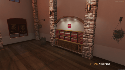 FIVEM Vineyard | Expansive Winery MLO | Interior & Exterior | Production Facilities | Outdoor Patio | Add-On | Optimized | Fivem Ready | High Quality — image 13