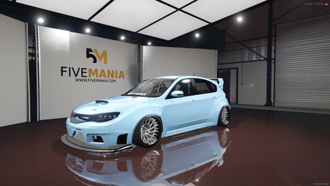 FIVEM Godzrb26subi | Highly Modified Sports Car [Unbadged] Add-On | Custom Widebody | Performance Wheels | Lowered Suspension | Custom Hood | Optimized | Fivem Ready | High Quality — image 3