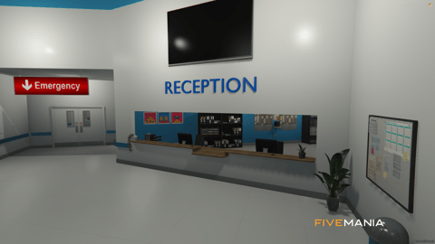 FIVEM Mount Zonah Medical Center | Comprehensive Hospital MLO | Interior & Exterior | Patient Rooms | Helipad | Lobby | Add-On | Optimized | Fivem Ready | High Quality — image 5