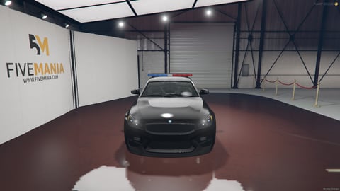 FIVEM Cypt4polng | Police Sports Car [Unbadged] Add-On | Working Lights & Siren | Optimized | Fivem Ready | High Quality, image 4