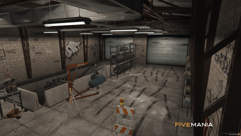FIVEM Marabunta Hood | Gritty Gang Hideout MLO | Interior & Exterior | Custom Props | Graffiti Art | Add-On | Optimized | Fivem Ready | High Quality — image 4