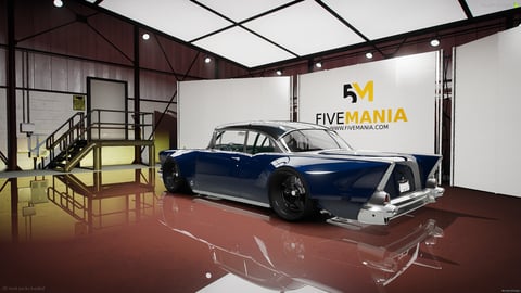 FIVEM Belairwb | Classic Muscle Car [Unbadged] Add-On | Custom Engine | Widebody Kit | Tuning Parts | Add-On | Optimized | Fivem Ready | High Quality — image 8