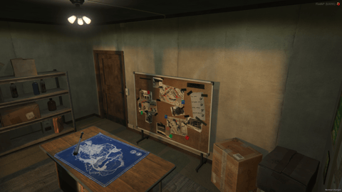 FIVEM Marabunta Hideout V2 | Detailed Gang Hideout MLO | Interior & Exterior | Bar & Office | Rooftop Access | Add-On | Optimized | Fivem Ready | High Quality — image 11