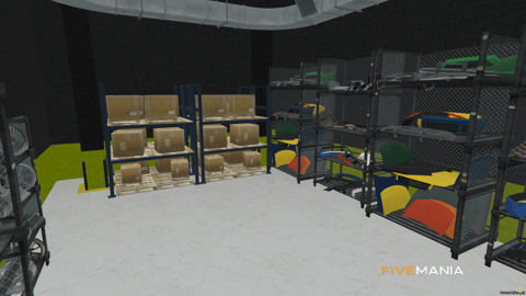 FIVEM Evo Motors | Luxury Dealership & Mechanic MLO | Interior & Exterior | Office & Restaurant | Helipads | Add-On | Optimized | Fivem Ready | High Quality — image 16