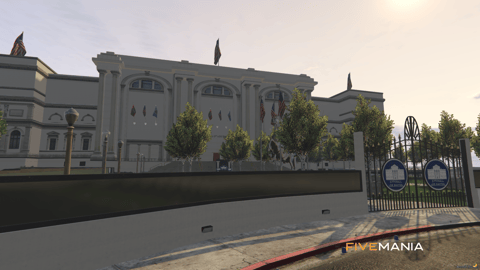 FIVEM Townhall V2 | Grand Government Building MLO | Interior & Exterior | Courtroom & Offices | Add-On | Optimized | Fivem Ready | High Quality — image 2