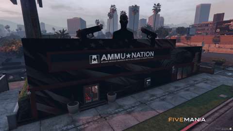 FIVEM Gun Range | Ammu-Nation Gun Range MLO | Interior & Exterior | Shooting Range | Office & Classroom | Add-On | Optimized | Fivem Ready | High Quality — image 2