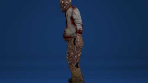 Marcus | FiveM Male Ped | Infected Zombie Character | Multiple Outfits | Optimized & Fivem Ready [Add-On], image 8