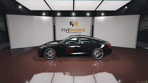 FIVEM Audi e-tron GT | Lore Friendly Taxi Sedan | Custom Liveries | Working Lights | Add-On | Optimized | Fivem Ready | High Quality, image 7