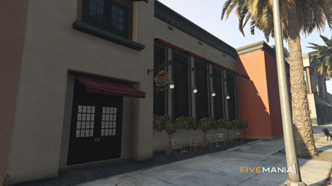 FIVEM Three Hawker Boys Bar | Elegant Bar Interior | Interior & Exterior | Working Bar | Seating Areas | Kitchen | Add-On | Optimized | Fivem Ready | High Quality — image 3